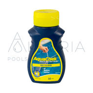 Aquachek: pH + Chlore + Alcalinité + Acide cyanique